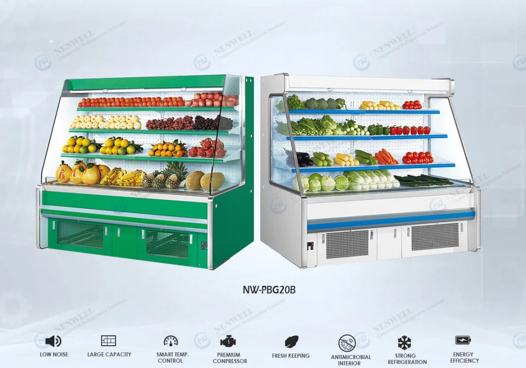Table Top Bread Cake Fruit & Vegetable Refrigerator Display Showcase (Countertop-Cooler-Fridge)