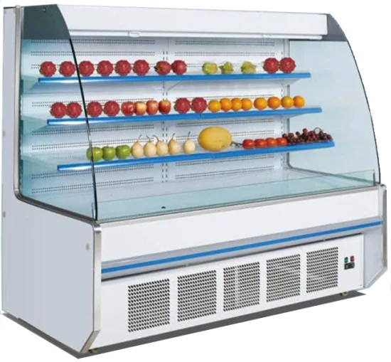탁상용 빵 케이크 과일 및 야채 냉장고 디스플레이 쇼케이스 (조리대